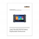 Battery Replacement for Autel MaxiIM IM508 Auto Key Programmer